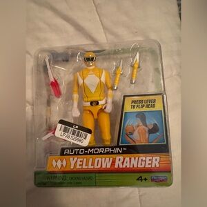 Auto-Morphin Yellow Ranger Action Figure